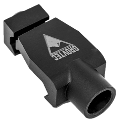 Grovtec US Inc GTSW322 Side Rider Sling Mount Push Button Base Aluminum Black Anodized
