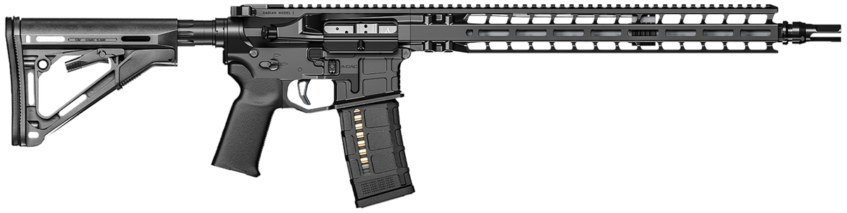 Radian Weapons Model 1 223 Wylde 16" 30+1 Semi-Auto Rifle - Radian Black Cerakote