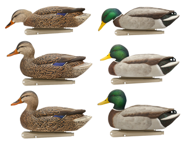 Avian X Topflight Fusion Mallards Floating Duck Decoy 6-Pack - Multi-Color
