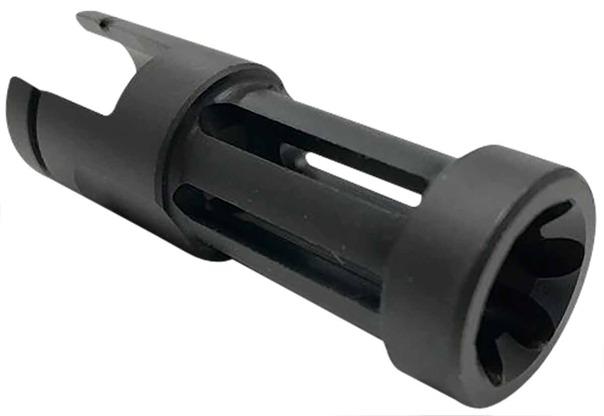 Samson Flash Hider .860" 2.5" Black Oxide Stainless Steel for Ruger 10/22