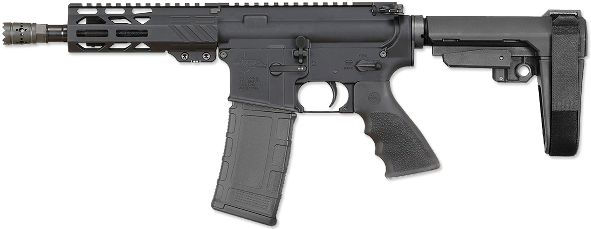 Rock River Arms LAR-15M BLK2132 300 AAC Blackout 8" 30+1 Semi-Auto AR Pistol w/ SBA3 Arm Brace