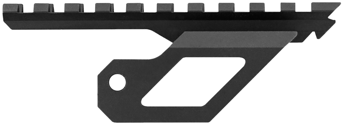 Aim Sports M1402 M-14/M1A Scope Mount V2 Low Profile Side Mount 6061-T6 Aluminum Black Anodized