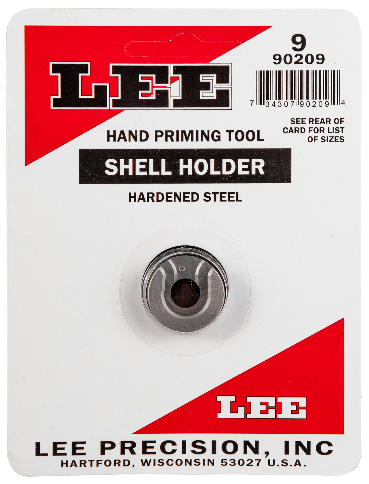 Lee 90209 Shell Holder AP Only #9 - 41 Rem Mag