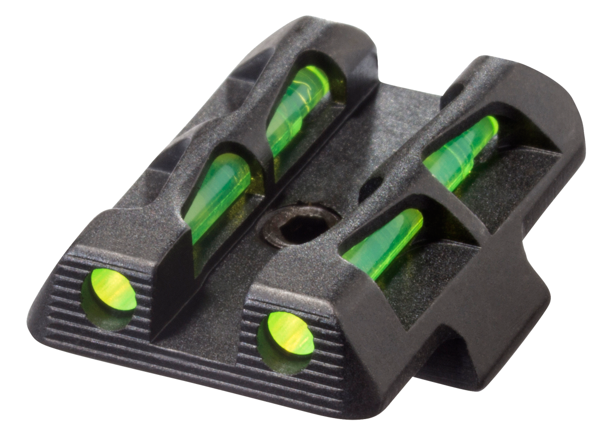 Hiviz GLLW11 LiteWave Fiber Optic Rear Sight for Glock 42/43/43X/48 - Green Litepipe