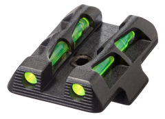 Hiviz GLLW11 LiteWave Fiber Optic Rear Sight for Glock 42/43/43X/48 - Green Litepipe