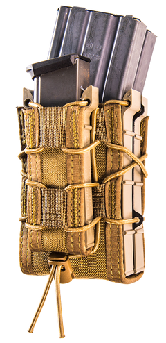 High Speed Gear 112RP0CB TACO X2RP Triple Mag Pouch Coyote Brown Nylon MOLLE