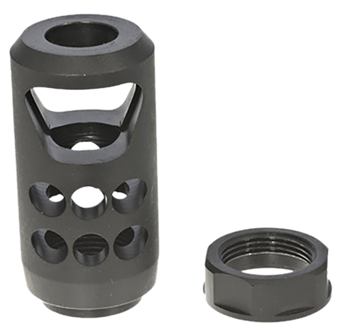 Ruger American Muzzle Brake 11/16x24 Matte Black Alloy Steel 45-70 Gov/450 Bushmaster