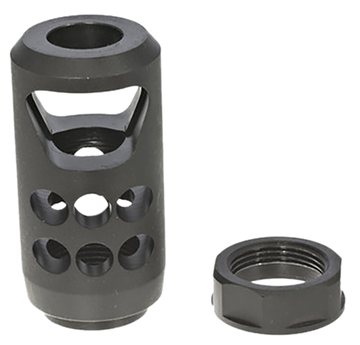 Ruger American Muzzle Brake 11/16x24 Matte Black Alloy Steel 45-70 Gov/450 Bushmaster
