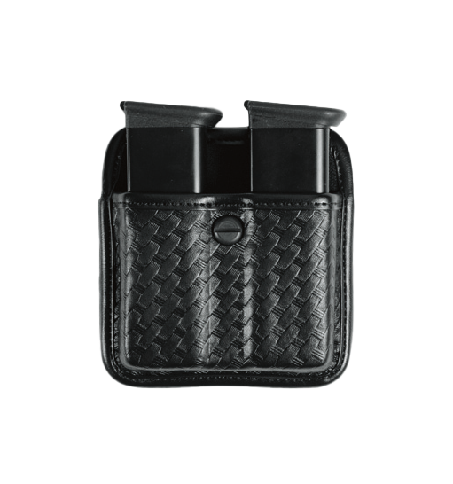 Bianchi 22265 Triple Threat II Double Magazine Pouch Basket Black