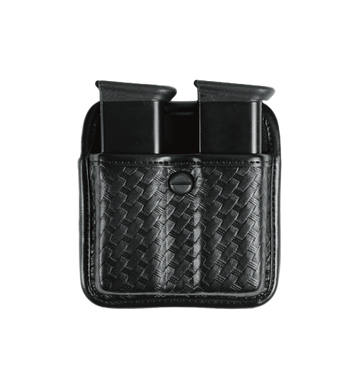 Bianchi 22265 Triple Threat II Double Magazine Pouch Basket Black