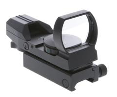 TruGlo TG-8360B Open Dot Sight 1x 34mm Multi Reticle Red/Green Black Anodized