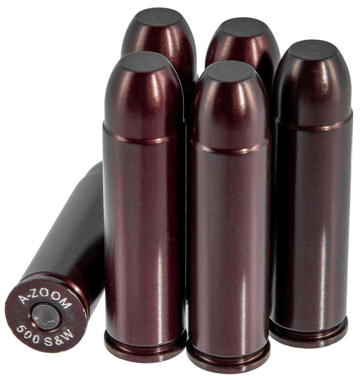 A-Zoom 16144 Revolver Snap Cap 500 S&W 6-Pack