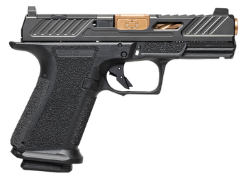 Shadow Systems MR920 Elite 9mm Luger 4" 10+1 Semi-Auto Pistol - MA Compliant - Black/Bronze