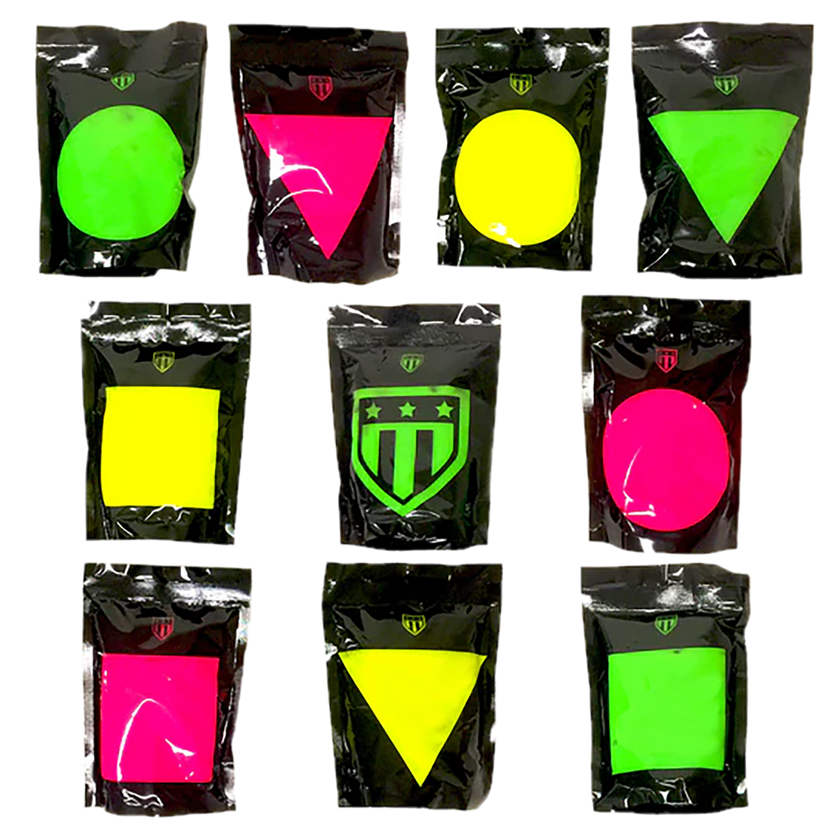 Triumph Systems Pop Pack Bursting Splatter Hanging Gel Targets 10 Pack