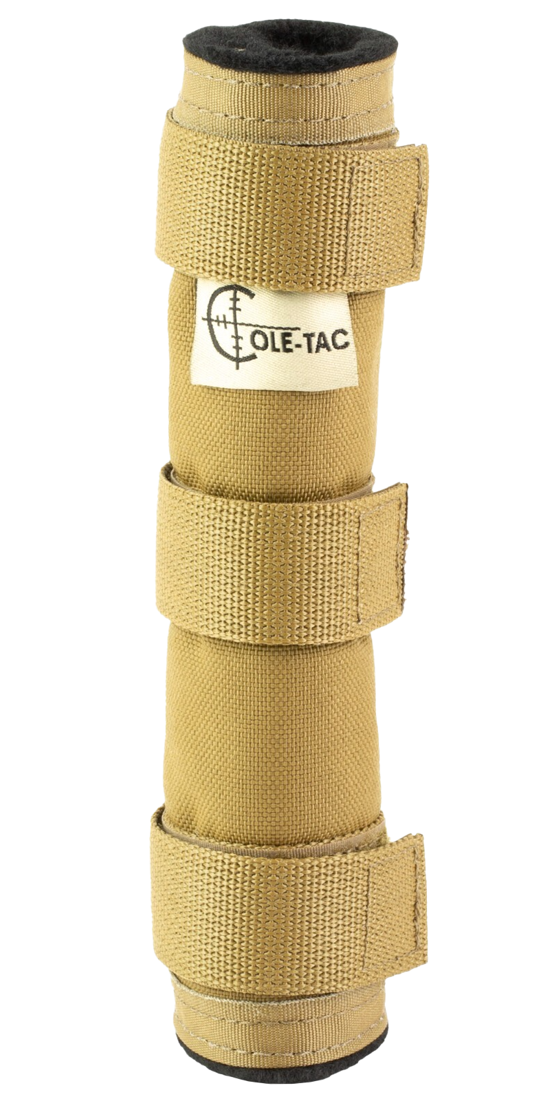 Cole-Tac Metal Python Suppressor Cover 7.5" Coyote Brown