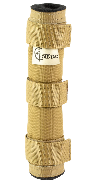 Cole-Tac Metal Python Suppressor Cover 7.5" Coyote Brown