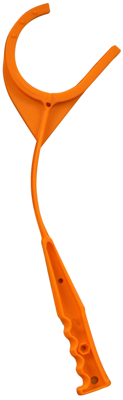 EZ-Aim 22701 Hand Held Clay Target Thrower Single Ambidextrous Orange