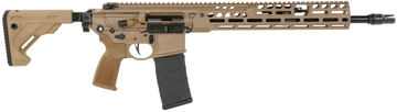 Sig Sauer MCX Spear LT IR 5.56 NATO 16" 30+1 Semi-Auto Rifle - FDE