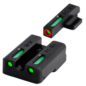 TruGlo TFX Pro Springfield Hellcat Handgun Night Sights - Green Tritium Fiber Optic