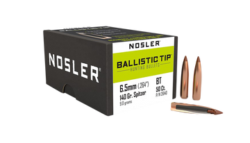 Nosler Ballistic Tip 6.5 Creedmoor 140gr Spitzer Point 50/Box