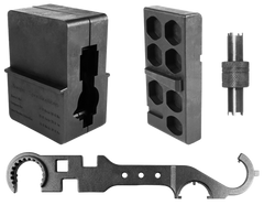 Aim Sports ATARAK AR-15 Armorer's Kit Black Anodized - Plastic/Steel
