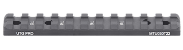 Leapers UTG PRO MTU030T22 Ruger 10/22 Picatinny Rail Mount - Matte Black Aluminum