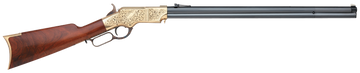 Taylor's & Company 1860 Henry Brass Engraved 45 Colt (LC) 13+1 24.25" Lever Action Rifle