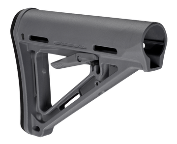 Magpul Industries MOE Carbine Stock Mil-Spec Stealth Gray Synthetic for AR-15/M16/M4