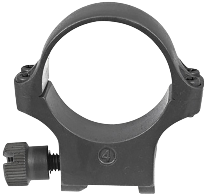 Ruger 90315 30mm Medium Scope Ring Target Gray Stainless Steel - M77 Hawkeye/African