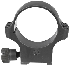 Ruger 90315 30mm Medium Scope Ring Target Gray Stainless Steel - M77 Hawkeye/African