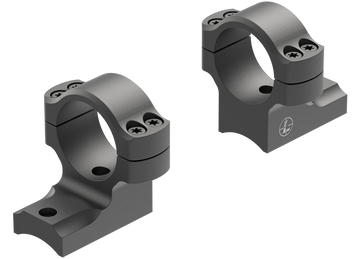 Leupold BackCountry 1" Medium Matte Black Aluminum Scope Rings - Savage 10/110