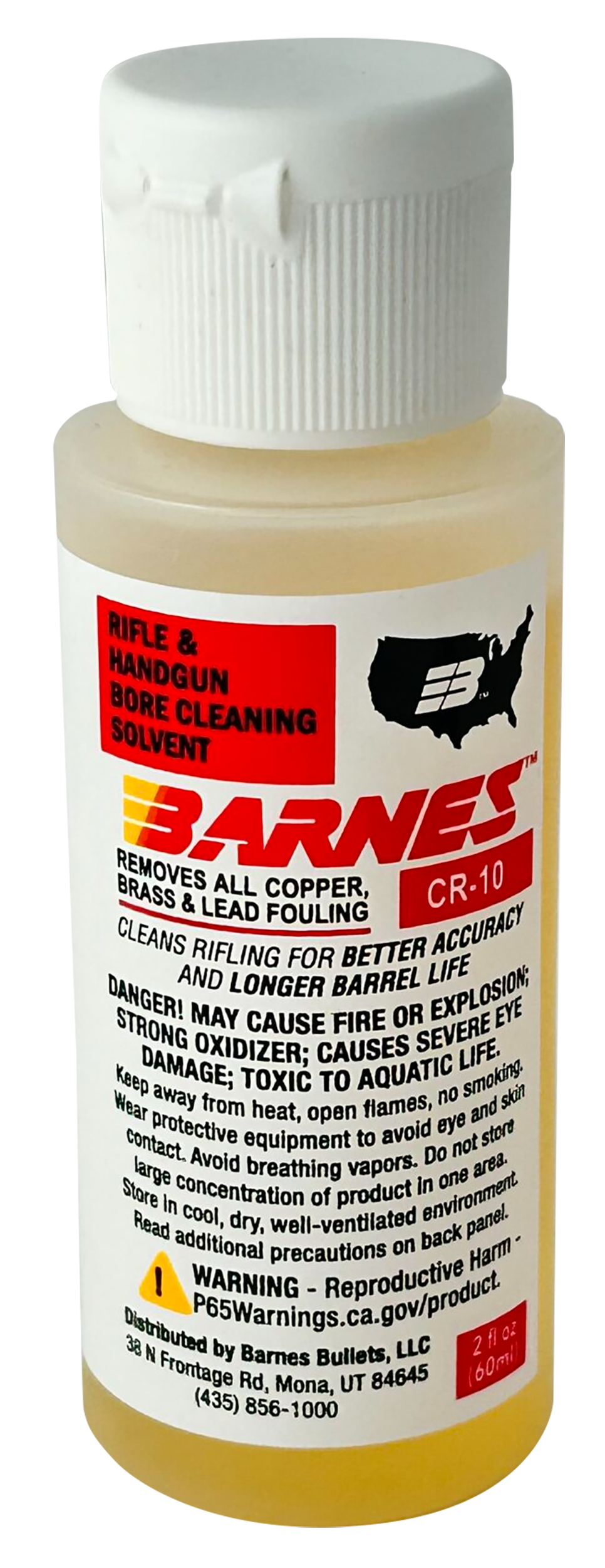Barnes Bullets CR-10 Bore Cleaner 2 oz Squeeze Bottle