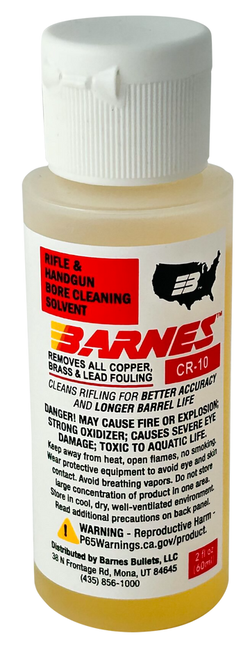 Barnes Bullets CR-10 Bore Cleaner 2 oz Squeeze Bottle