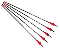Barnett Outdoors Hyperflite 22" Crossbow Bolts 5pk Red/White