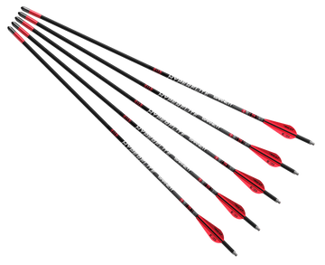 Barnett Outdoors Hyperflite 22" Crossbow Bolts 5pk Red/White