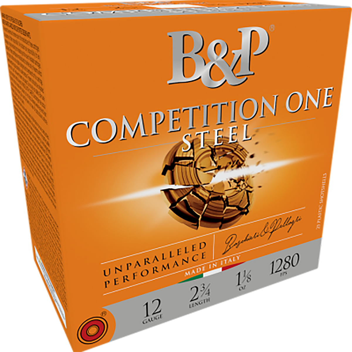 B&P Ammunition Competition One 12 Gauge 2.75" 1 1/8 oz #7.5 Shot 25 Rd - Box or Case