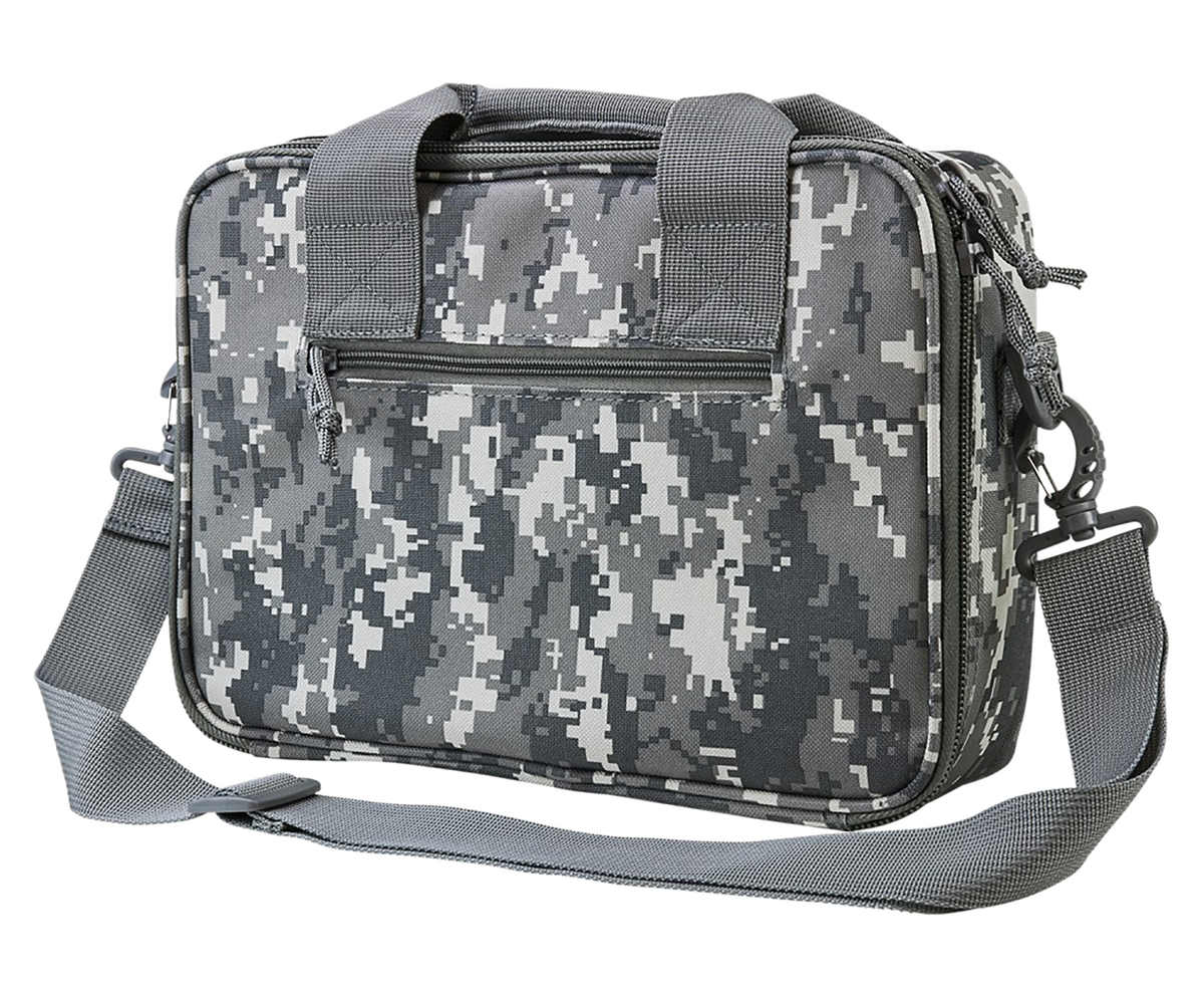 NcStar VISM Double Pistol Range Bag Digital Camo 13" x 10" Pistol Case