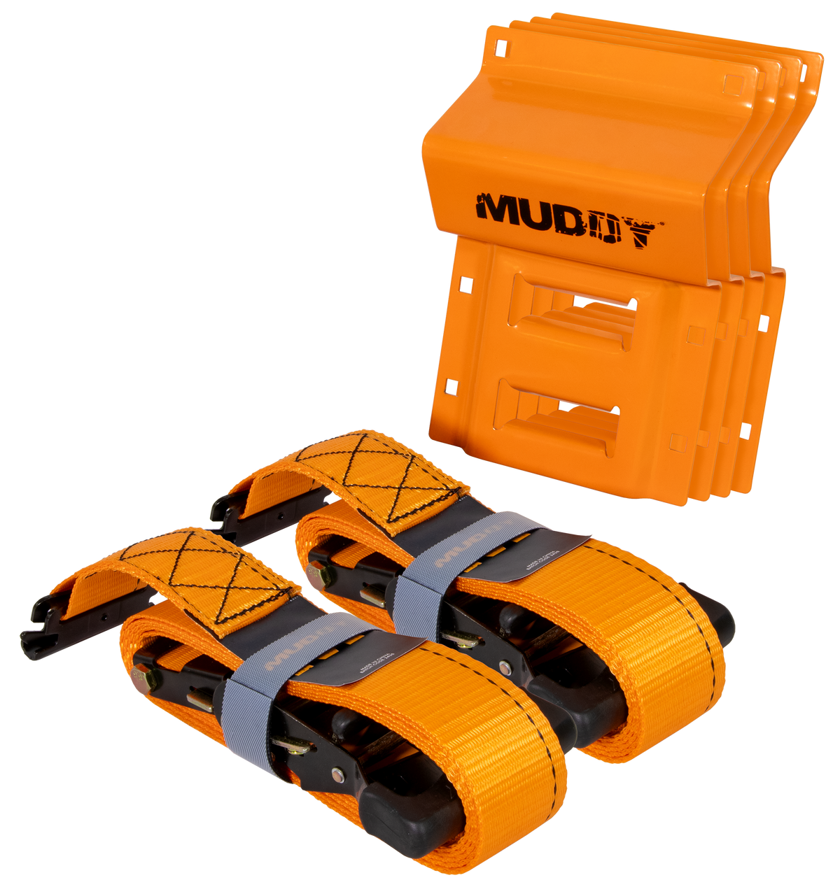 Walkers Game Ear Muddy UTV Wheel Chock Tie-Down Kit - 2 Pack