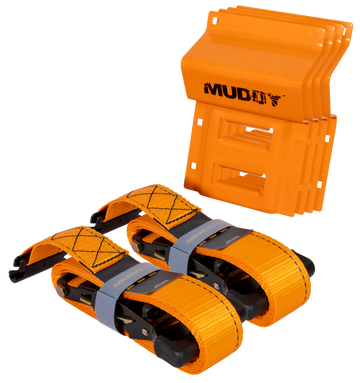 Walkers Game Ear Muddy UTV Wheel Chock Tie-Down Kit - 2 Pack