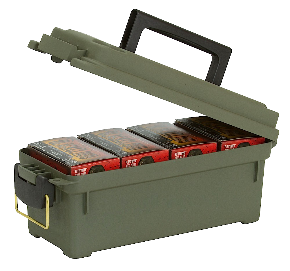 Plano 121202 Shell Box OD Green Plastic - Holds 4 Boxes