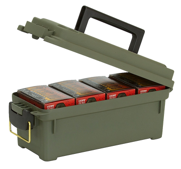 Plano 121202 Shell Box OD Green Plastic - Holds 4 Boxes