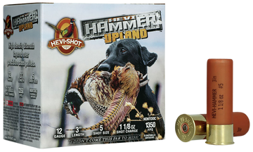 Hevishot HEVI-Hammer Upland 12 Gauge 3" 1-1/8 oz 5 Shot 1350 fps - Box or Case