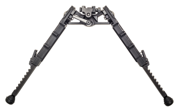 Accu-Tac HD-50 Bipod 7"-10" Rubber Feet Black Hardcoat Anodized 6061-T6 Aluminum