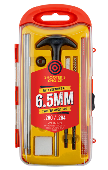 Shooters Choice SHFSRK65 Gun Rod Cleaning Kit 6.5mm Rifle
