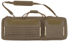 Tac Six Unit 38" 2-Rifle Tactical Case Coyote 600D Polyester Lockable