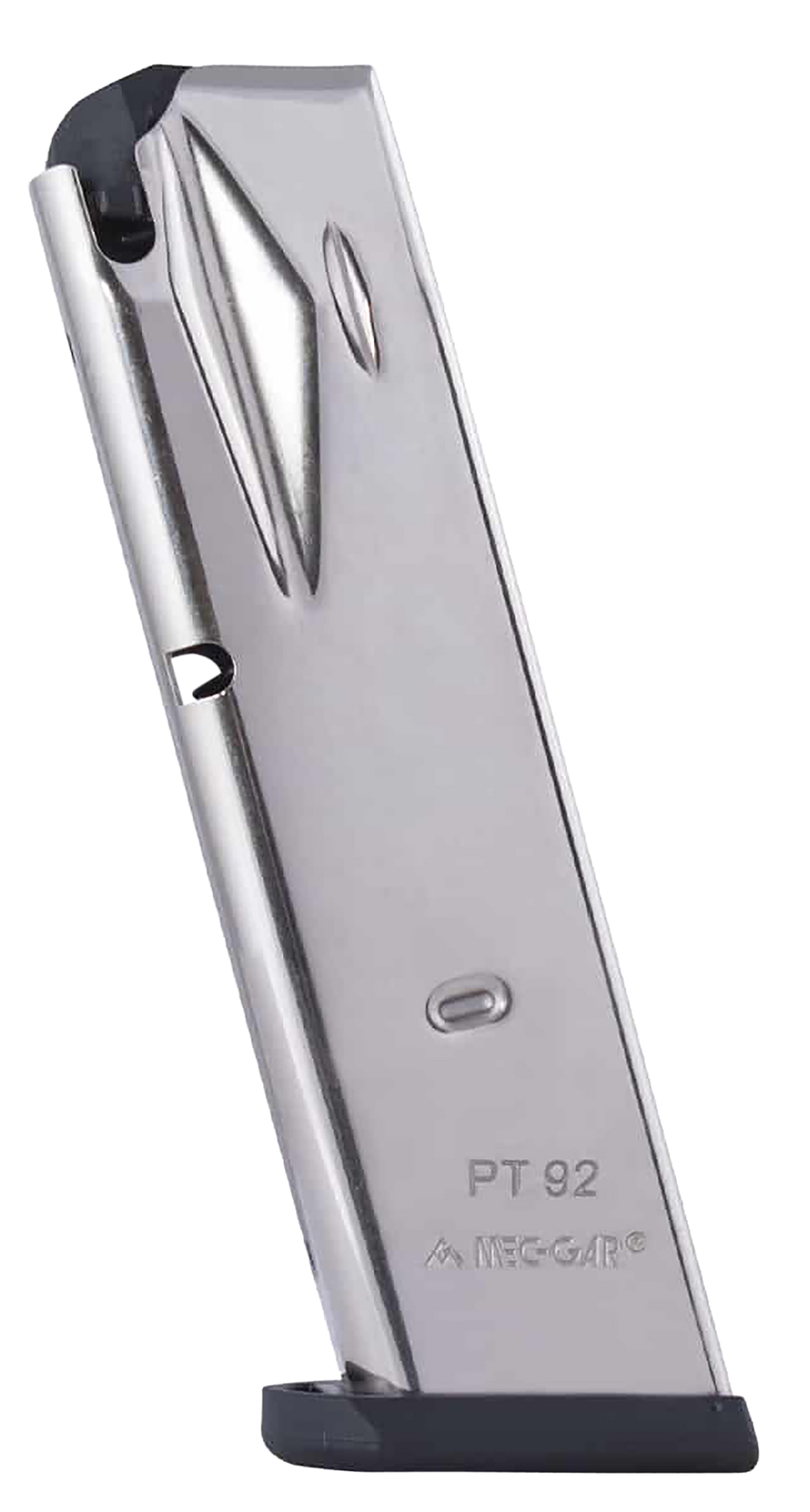 Mec-Gar PT9215N Taurus PT92/PT99 9mm Luger 15rd Nickel Magazine