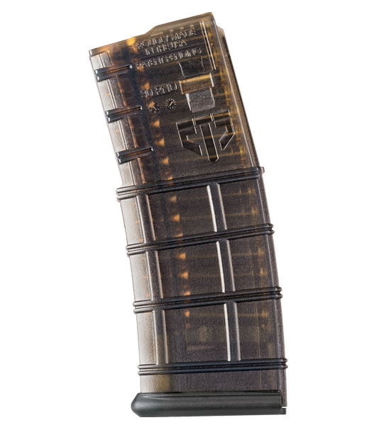 ETS Group AR-15 Gen 2 30-Round 5.56 NATO/.223 Rem Polymer Rifle Magazine - Carbon Smoke