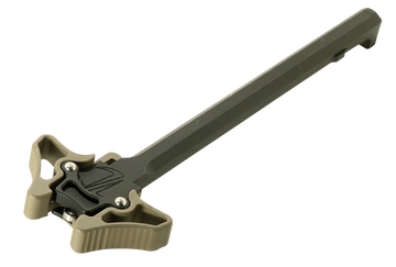 Timber Creek Outdoors Enforcer Mini Ambidextrous Charging Handle - AR-Platform Flat Dark Earth Cerakote Aluminum