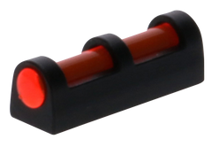 TruGlo Long Bead Red Fiber Optic Shotgun Front Sight 3mm - Fits Browning/Caesar Guerini/Charles Daly/Franchi/Mossberg/Weatherby/Winchester