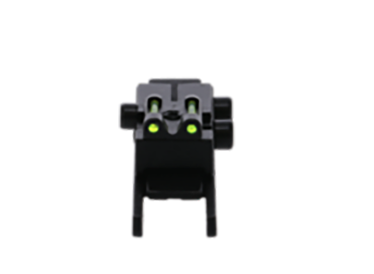 TruGlo Pro Magnum Gobble-Dot Winchester SX3 Red/Green Fiber Optic Front/Rear Sight Set - Black